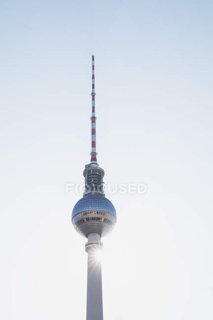 Deutschland, Berlin, Tiefansicht Fernsehturm — Stockfoto