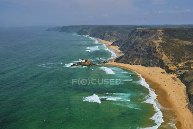 Portugal, Algarve, Castelejo e Cordoama praias de areia — Fotografia de Stock