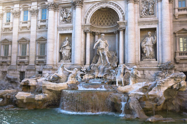 Italia, Roma, Fontana di Trevi — Foto stock