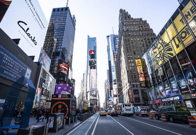 USA, New York, Times Square — Stock Photo