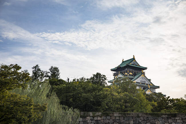 Japão, Osaka, Exterior do castelo — Fotografia de Stock