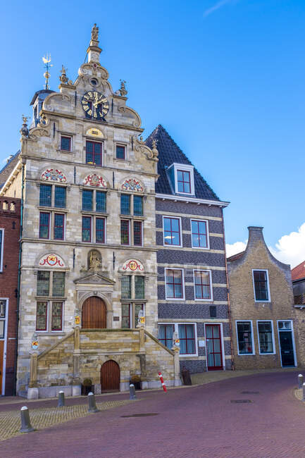 Pays-Bas, Zélande, Schouwen-Duiveland, Brouwershaven, ancienne mairie — Photo de stock