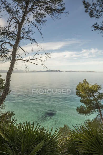 Spain, Mallorca, Coastal waters of Mediterranean Sea — Stock Photo