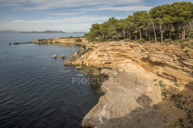 Spagna, Maiorca, costa del Mediterraneo — Foto stock