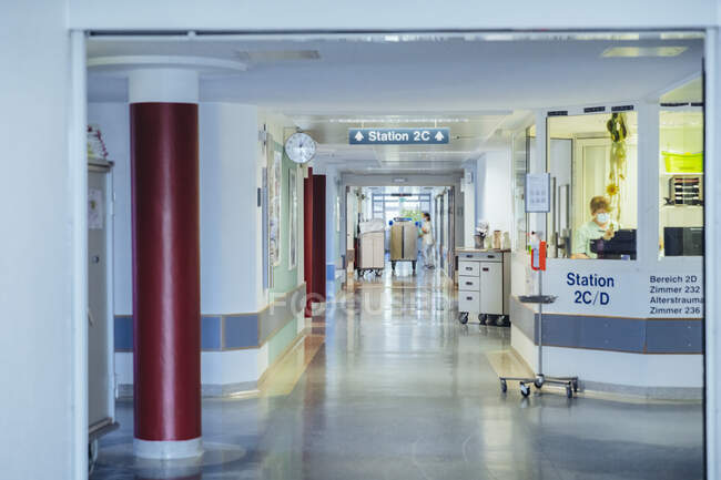 Порожня лікарня — стокове фото