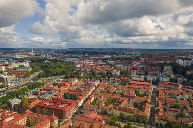 Svezia, Goteborg, Veduta aerea della città — Foto stock