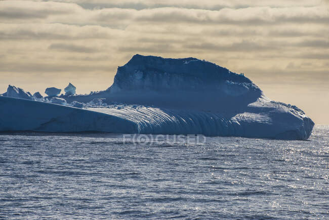 Iceberg galleggiante nell'arcipelago delle Isole Orcadi Meridionali — Foto stock