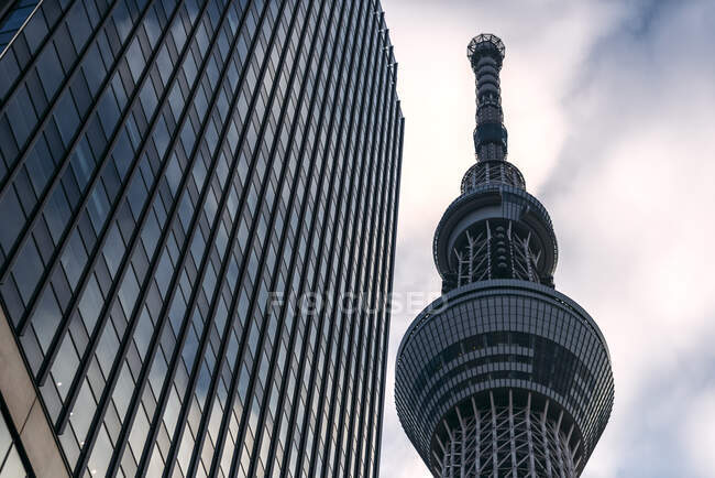 Японія, Токіо, Токійська вежа Skytree — стокове фото