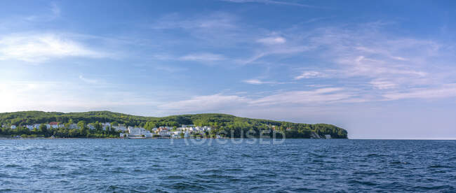 Germania, Meclemburgo-Pomerania occidentale, Sassnitz, città costiera sull'isola di Rugen — Foto stock