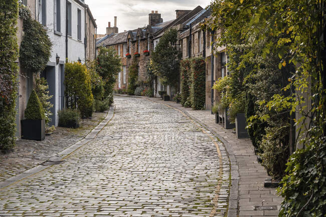 Großbritannien, Schottland, Edinburgh, Blick auf Circus Lane — Stockfoto