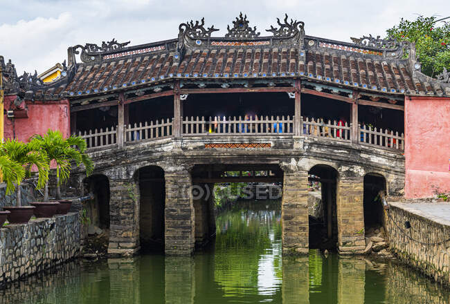 Vietnam, Hoi An, pont couvert japonais — Photo de stock