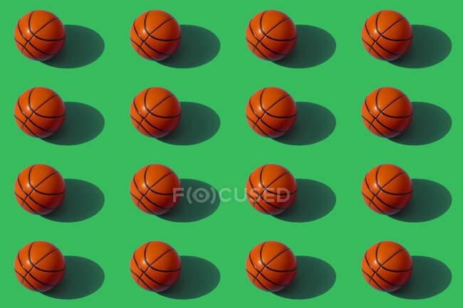 fondo de pelotas de baloncesto