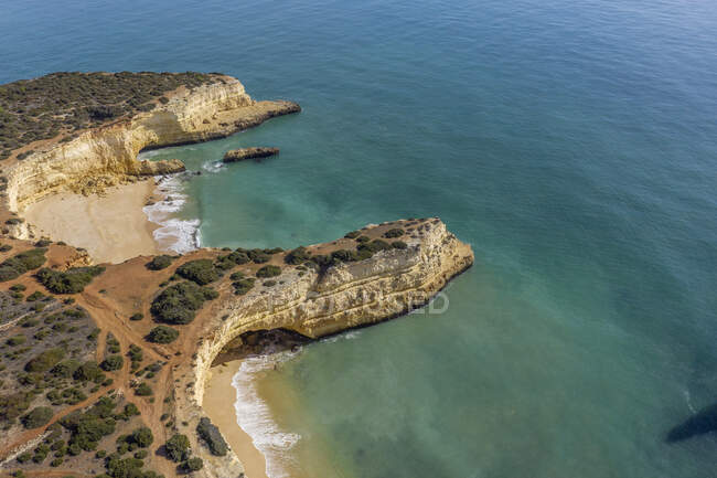 Vista panorâmica das praias da Praia do Pontal e da Praia da Morena — Fotografia de Stock