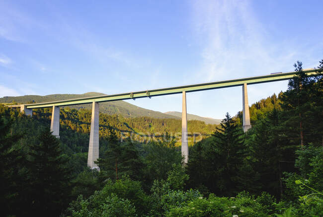 Europabrücke im Wipptal, Tirol, Österreich — Stockfoto
