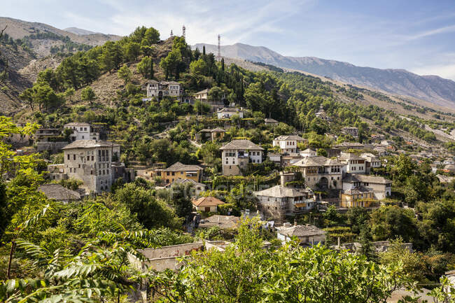 Altstadt von Mali I Gjere in Gjirokaster, Albanien — Stockfoto