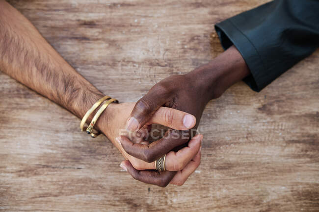 african americans holding hands