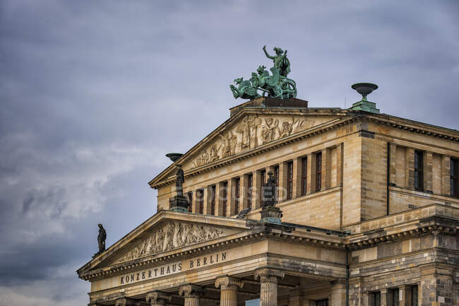 Germania, Berlino, Facciata della Konzerthaus Berlin — Foto stock