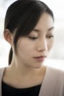 Portrait of young asian woman — Stock Photo