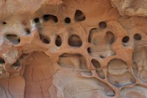 Formazione di roccia arenaria nella valle del fuoco — Foto stock