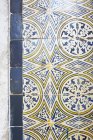 Close up of Ornate tiles on the wall — Stock Photo