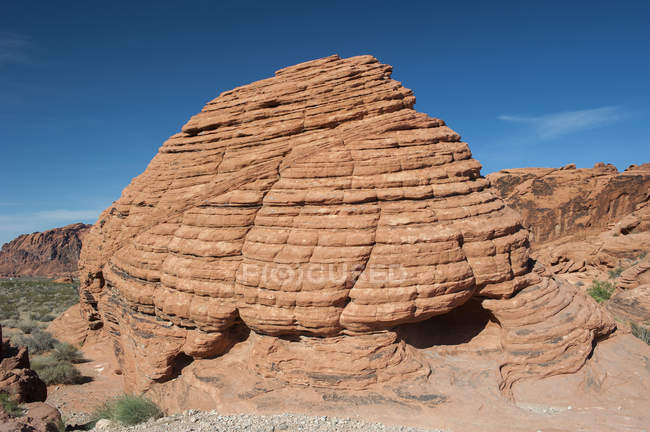 Rock formation in Valley of Fire — Stock Photo
