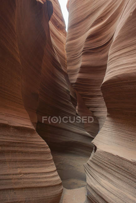 Pareti di arenaria turbinate nel Canyon del serpente a sonagli — Foto stock