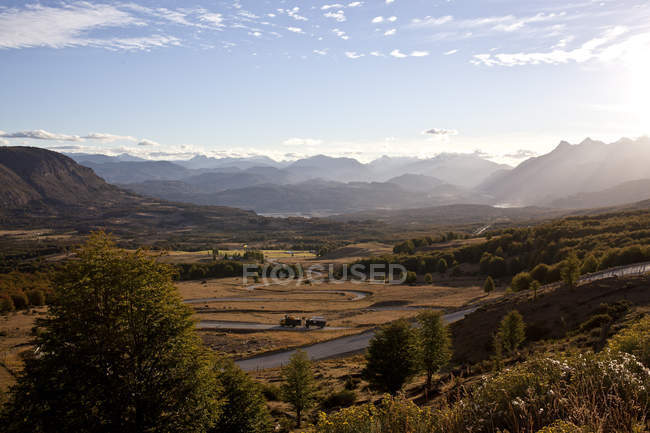 Mountains and deserted terrain — Stock Photo