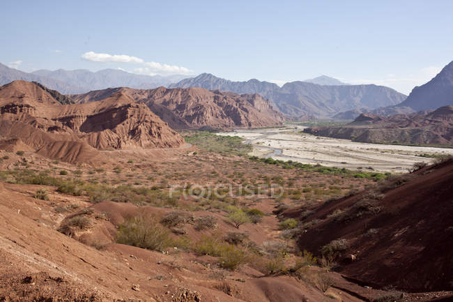 Гори і пустелі — стокове фото