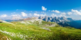 Paisaje de montaña, Trentino, Italia - foto de stock
