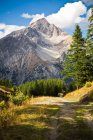 Paisaje de montaña, Altos Alpes - foto de stock