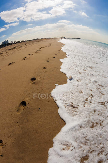 Praia de Santa Mônica — Fotografia de Stock