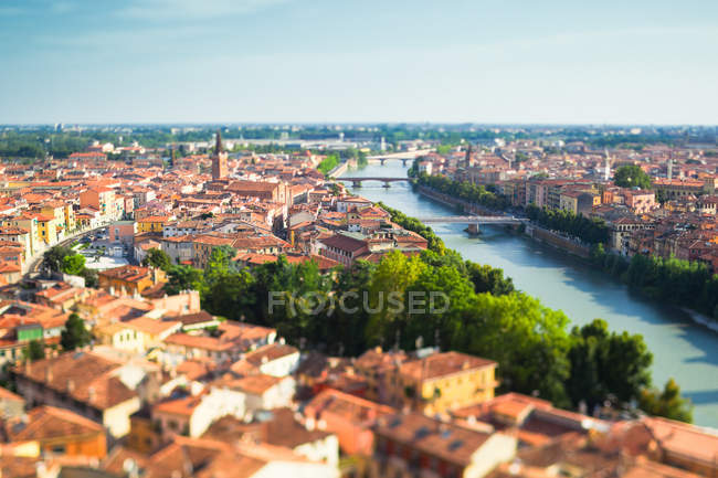 Verona cityscape, Veneto — Stock Photo
