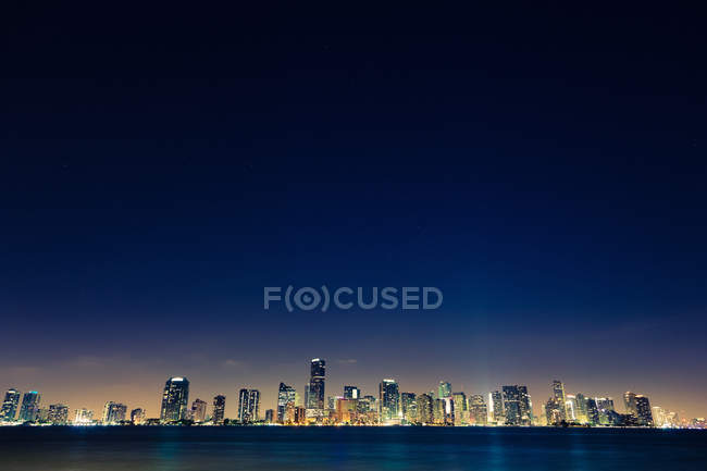 Paisaje urbano de Miami, Florida - foto de stock
