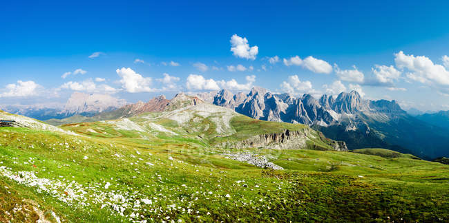 Panorama montano, Trentino, Italia — Foto stock