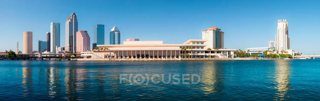 Miami paysage urbain, Floride — Photo de stock