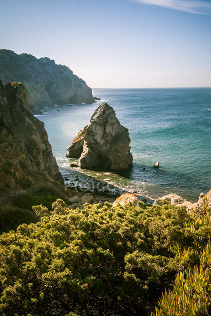 A beautiful landscape on Cabo da Roca in Portugal — Stock Photo