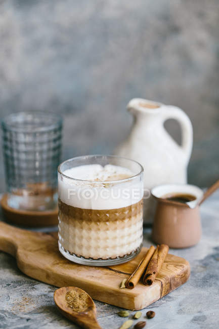 Caffè speziato caldo — Foto stock