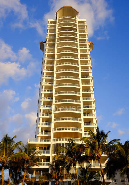 Vista di Miami Condos — Foto stock