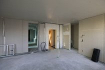 Vue intérieure des chambres en rénovation — Photo de stock