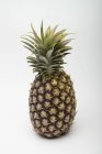 Ananas maturo e fresco su fondo bianco — Foto stock