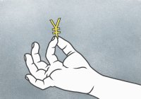 Illustrazione del segno di tenuta della mano — Foto stock