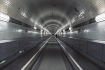 Old Elbe tunnel, Hamburg, Germany — Stock Photo