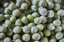 Close up frozen green peas — Stock Photo