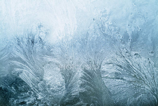 Patrón en hielo, imagen de marco completo - foto de stock