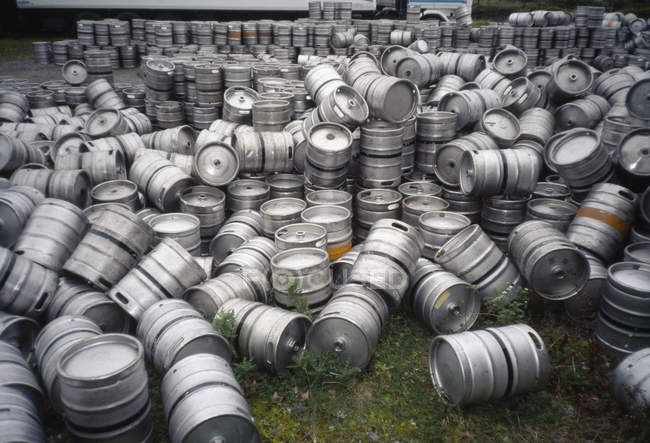 Image result for pile of empty kegs pics