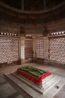 Tomba dell'Imam Zamin, Qutb Minar Complex, costruito nel 1311, la torre di arenaria rossa, arte indo-musulmana, Sultanato di Delhi, Patrimonio Mondiale dell'UNESCO, Delhi, India — Foto stock