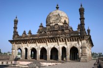 Ібрагім Аділь Шах гробу Вентура, Ібрагім Roza, Bijapur, Карнатака, Індія, Азія. — стокове фото