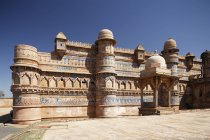Fachada del Fuerte Gwalior. Madhya, Pradesh, India - foto de stock