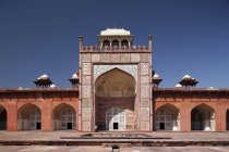 Patrimoine architectural Tombeau Akbars. Sikandra, Agra, Inde — Photo de stock