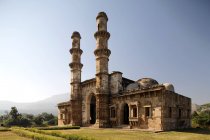 Kevada Masjid sob o céu azul, Champaner, Índia — Fotografia de Stock